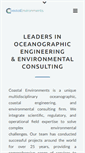 Mobile Screenshot of coastalenvironments.com